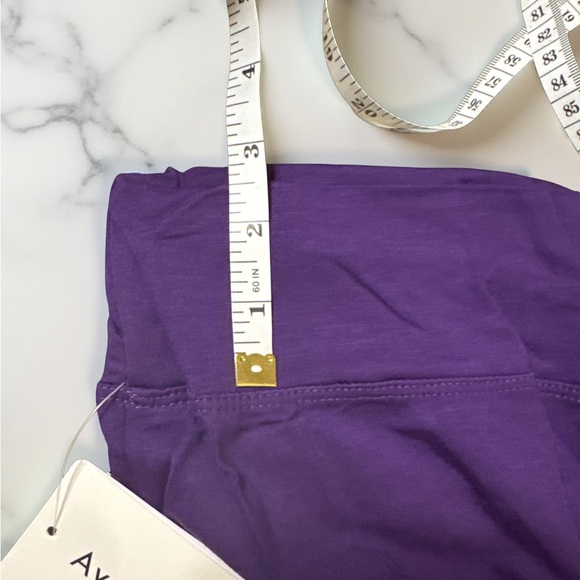 Purple Drawstring Pants - Picture 2 of 2